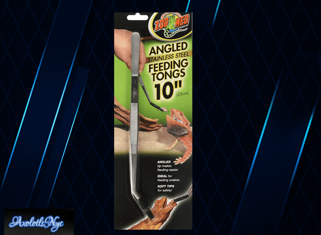 Soft Tip Feeding Tongs (10") Axolotls NYC