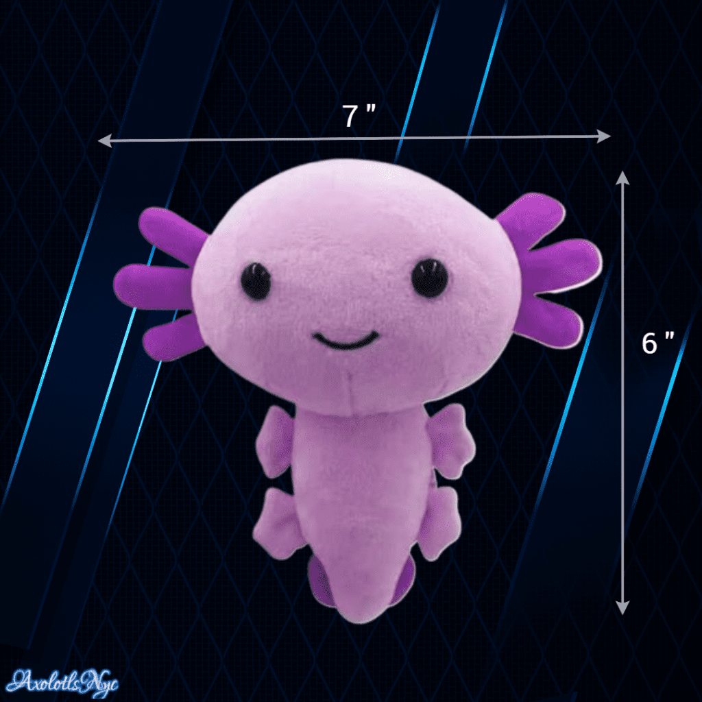 6" Axolotl Handheld Plush Toy - Axolotls NYC