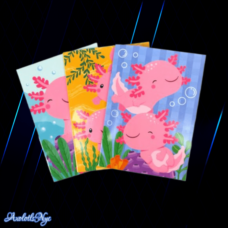 Axolotl Coloring Books with Crayons - Image 3