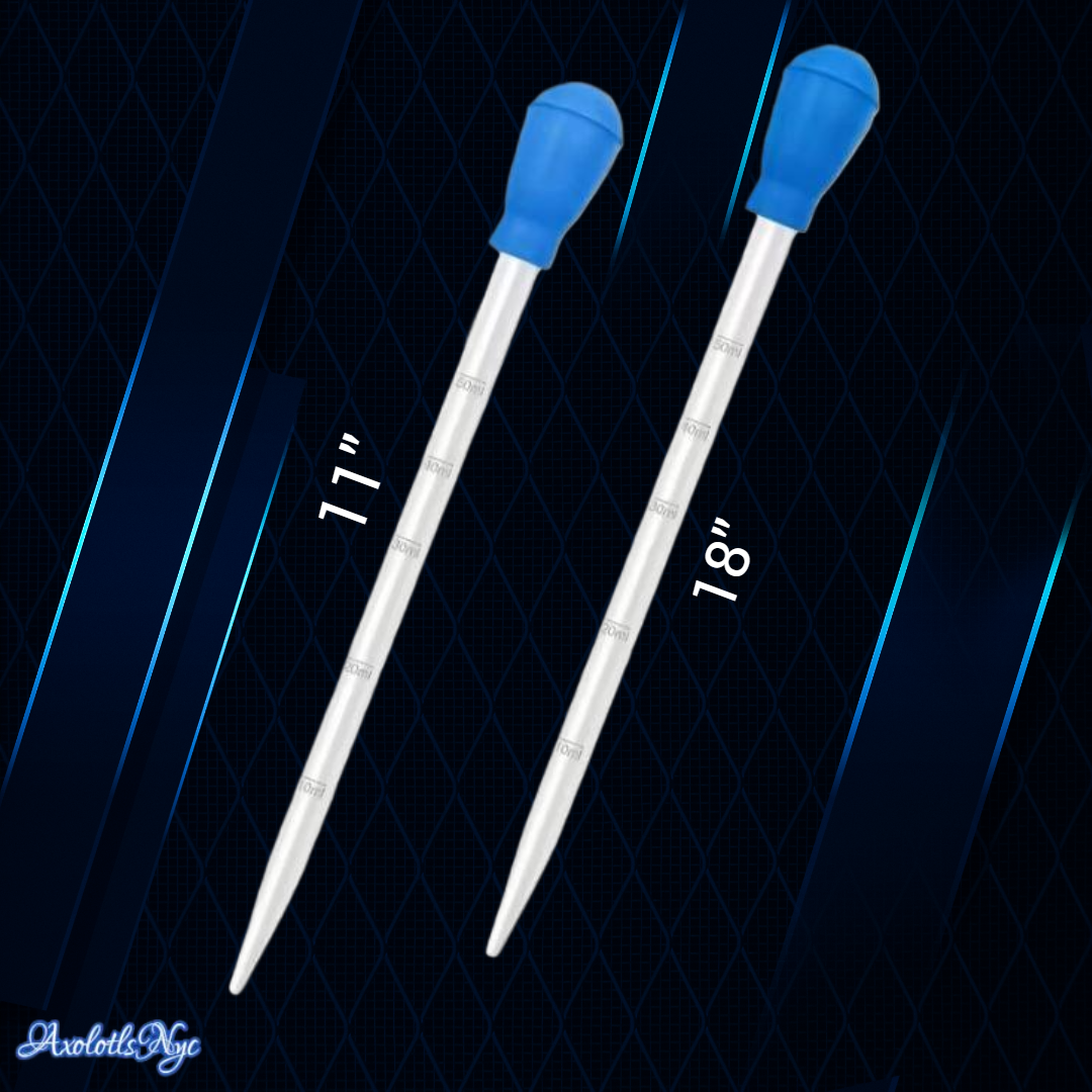 11'' & 18'' Fish Tank / Aquarium Feeder / Suction Waste Cleaner