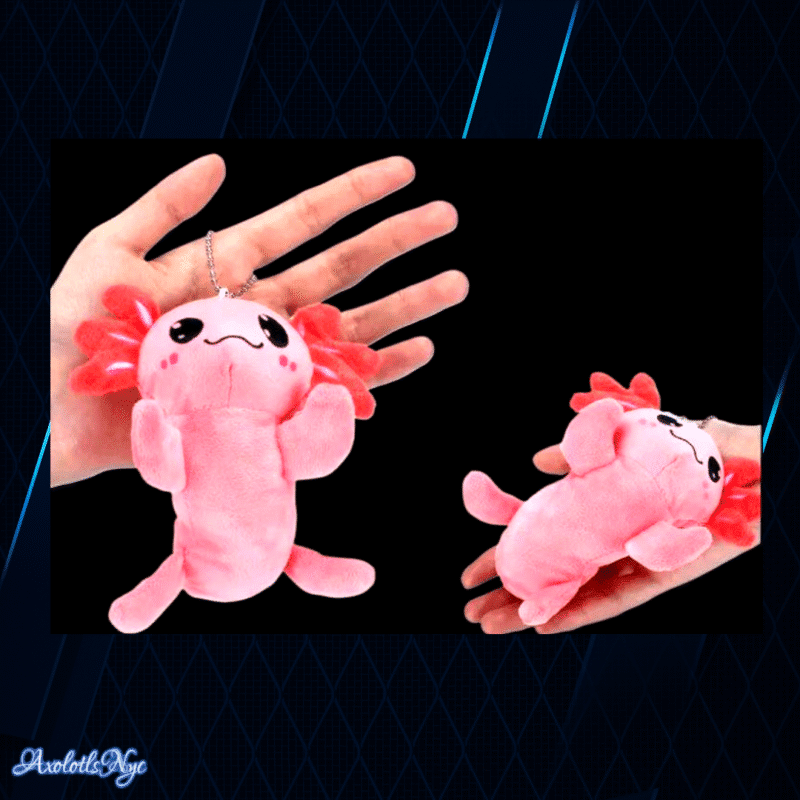 Cute Axolotl Plush Key chains Charms - Image 6